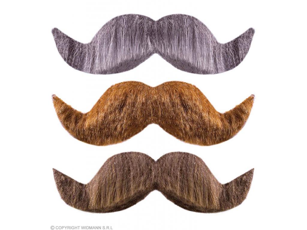 Diplomata bajusz 3 féle színben 1 db