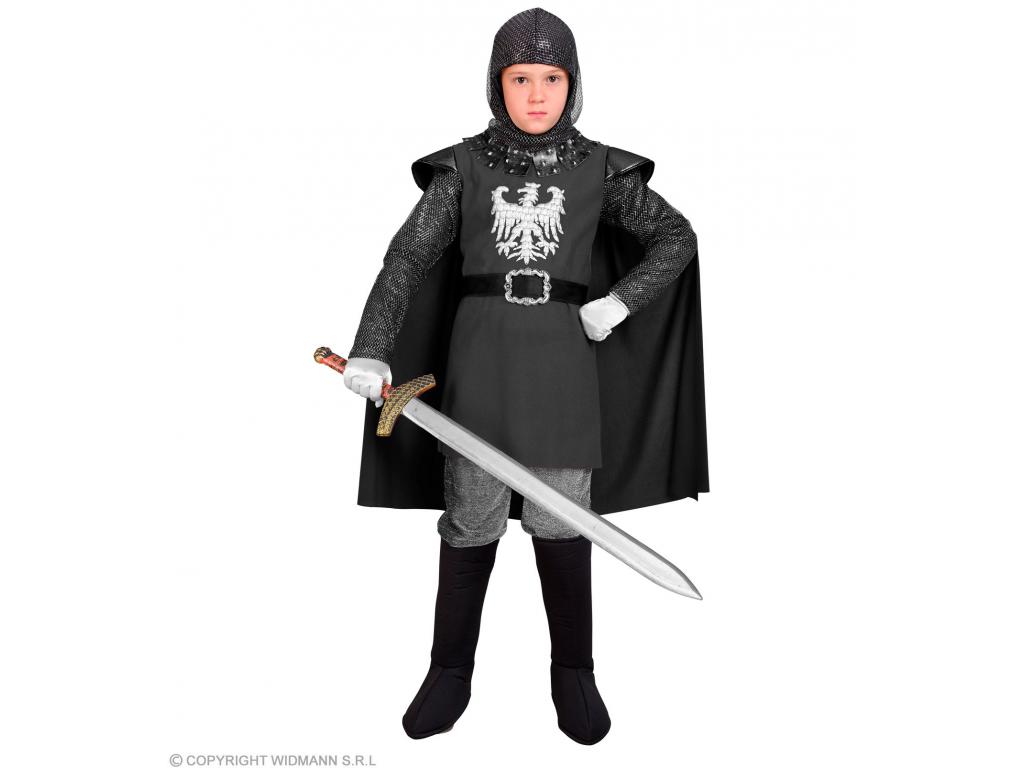 Lovag fekete fiú jelmez