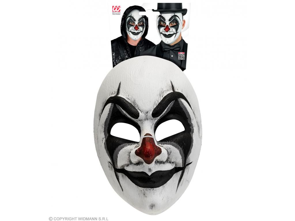 Commedia dell\'arte bohóc maszk