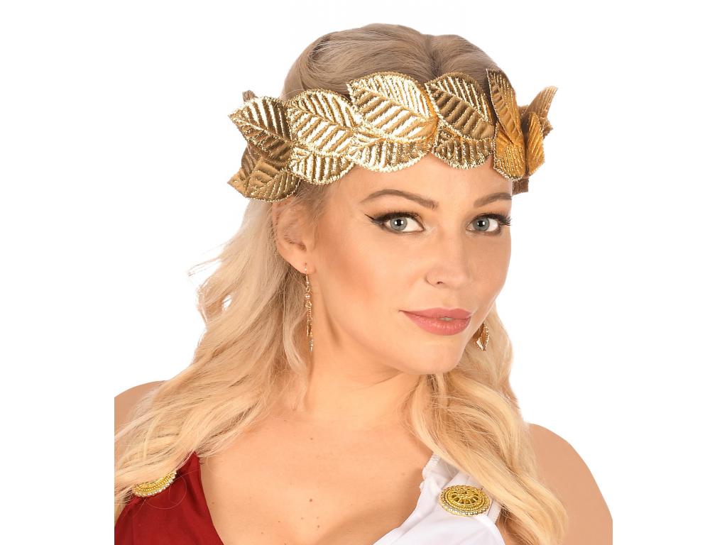 Babérkoszorú - arany színű