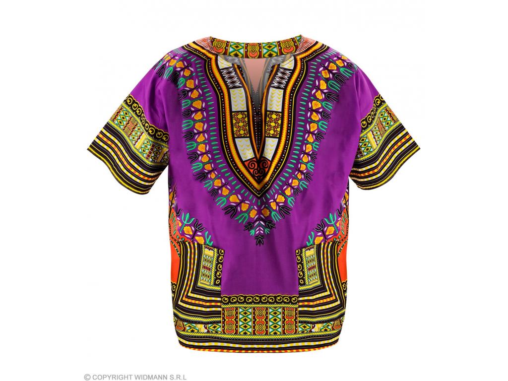 Dashiki lila felső férfi jelmez