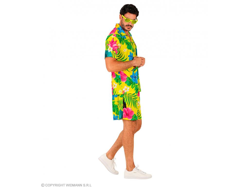 Nyári virágmintás party ruha férfi jelmez