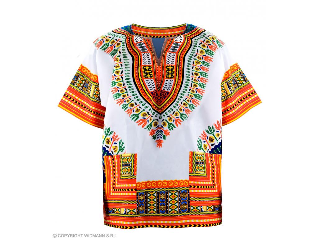 Dashiki fehér felső férfi jelmez