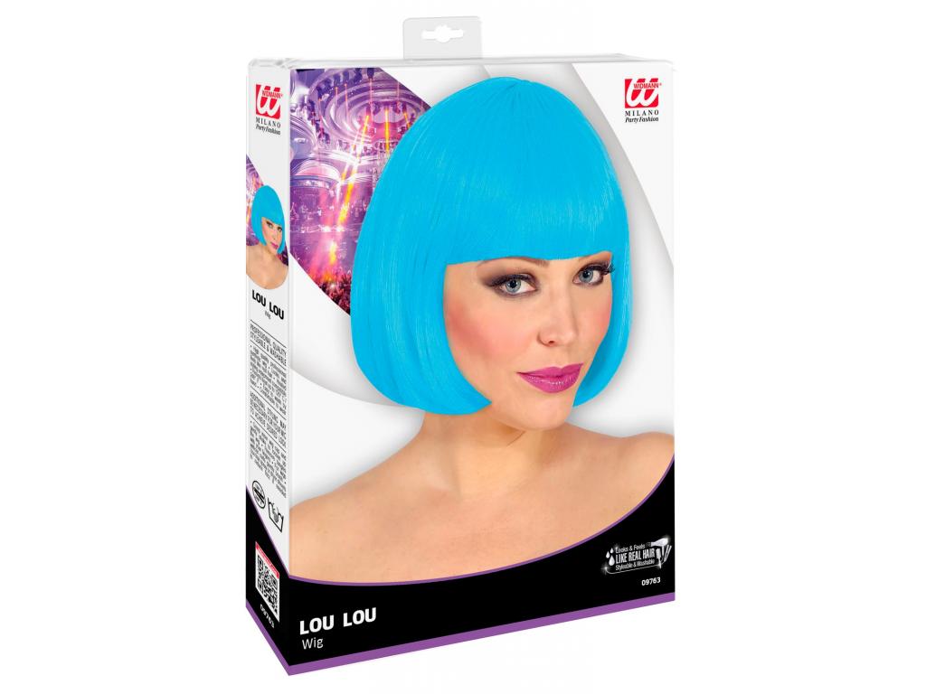 Világoskék Lou Lou paróka