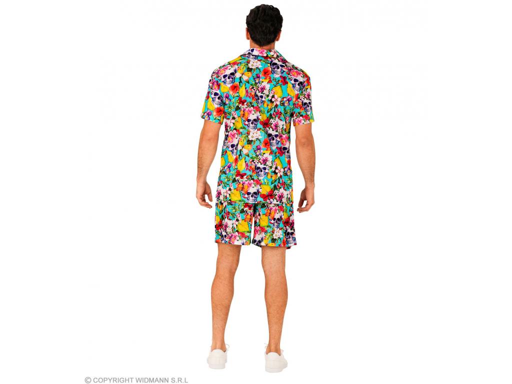 Nyári színes mintás party ruha férfi jelmez