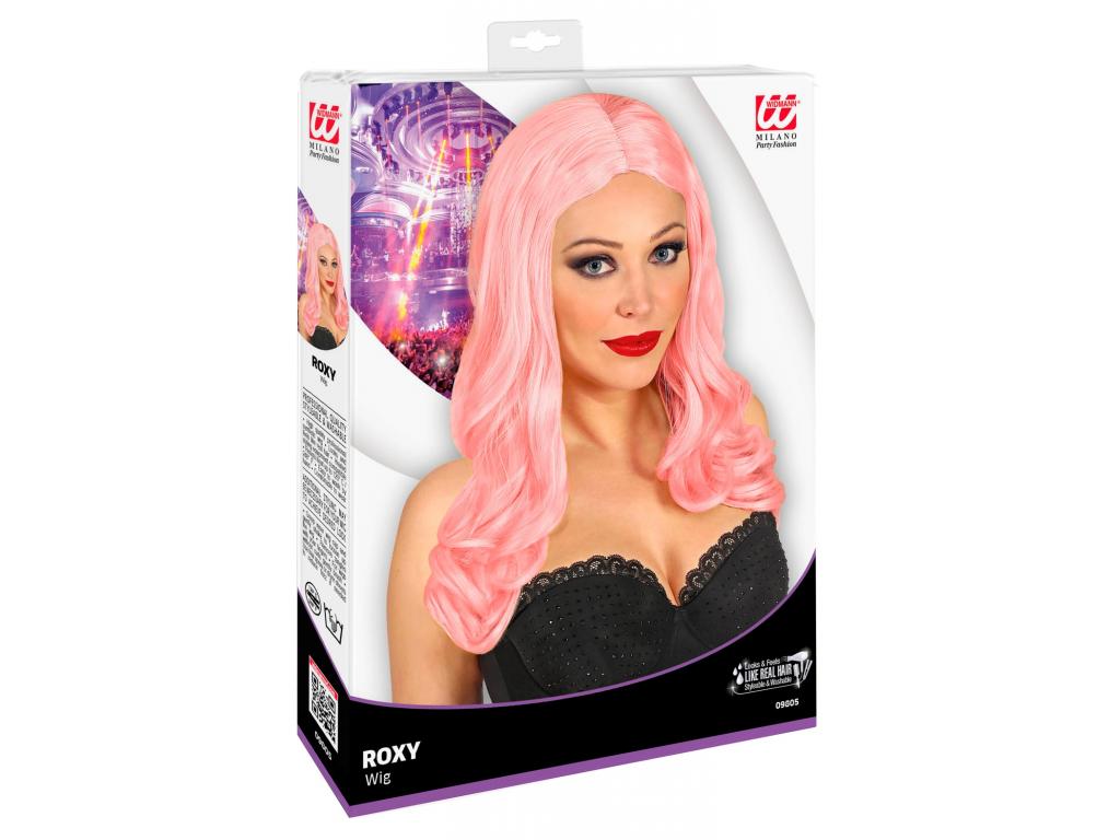 Rózsaszín Roxy paróka