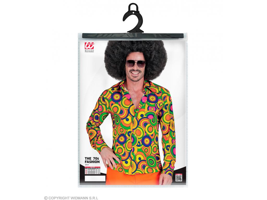 70 es évek ing sárga mintás férfi jelmez