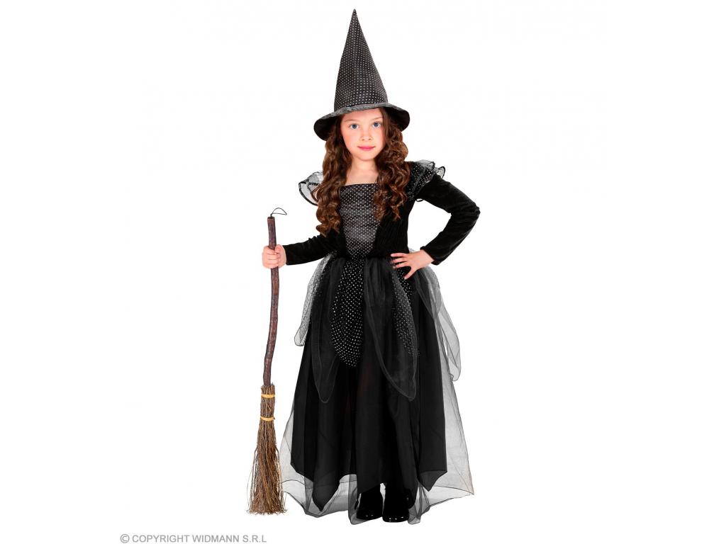 Boszorkány fekete lány jelmez