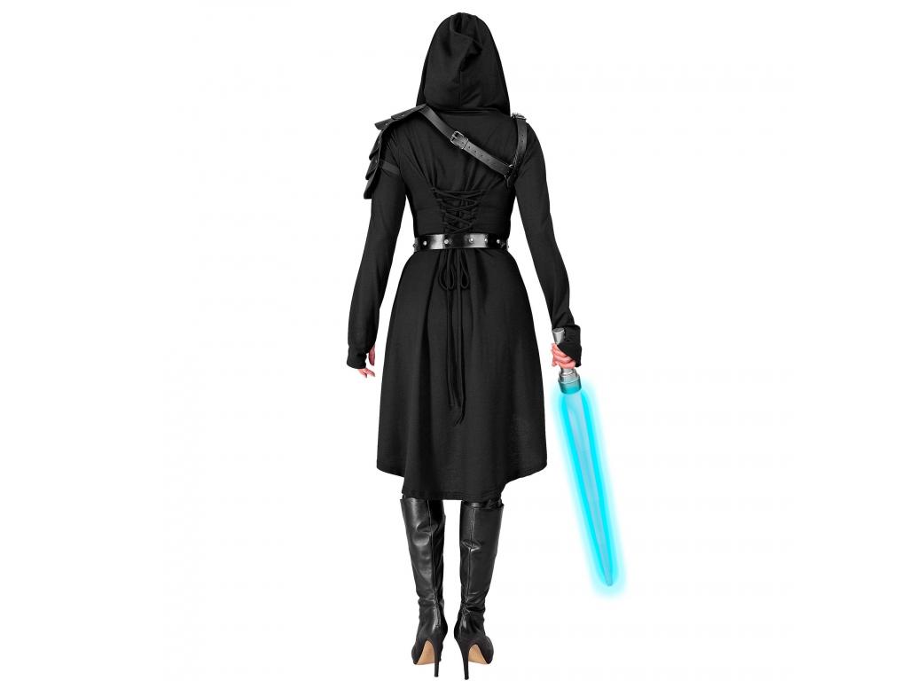 Középkori / gótikus lila fűzős ruha női jelmez