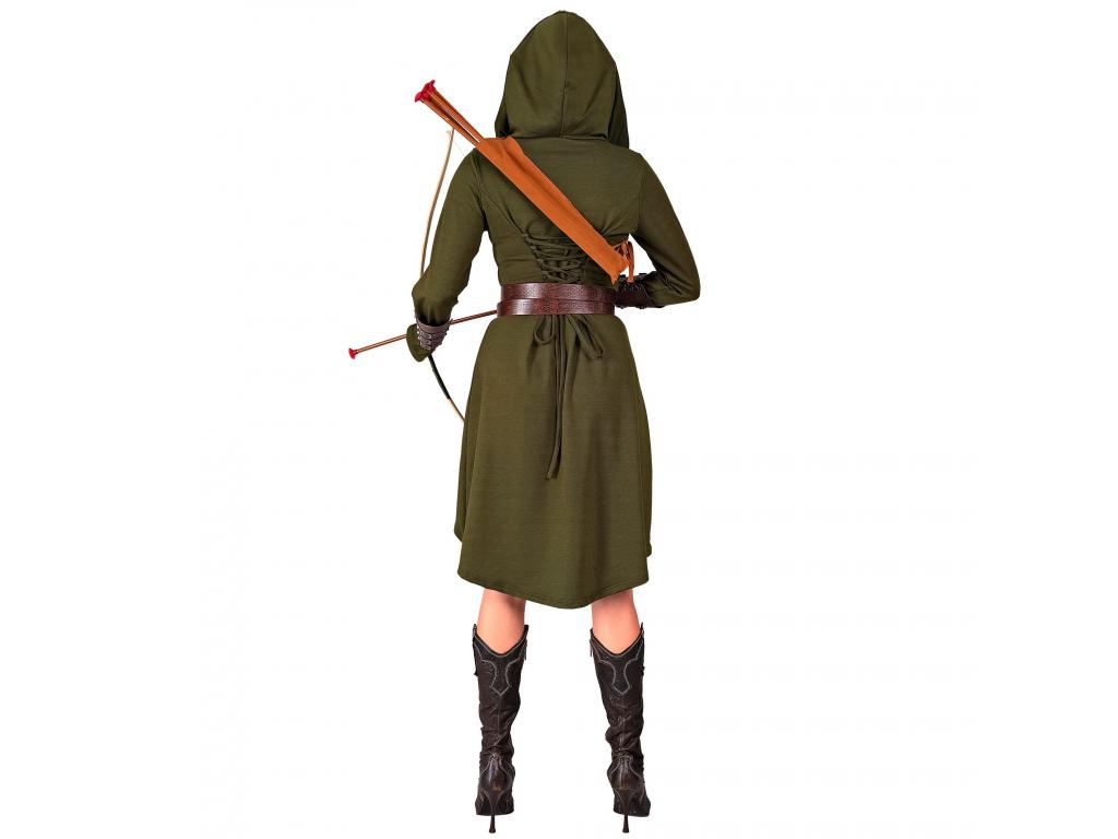 Középkori / gótikus zöld fűzős ruha női jelmez