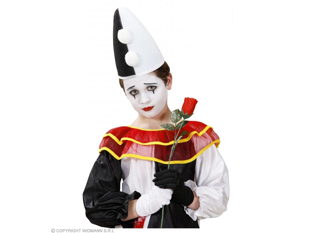 Pierrot kalap, filc, egységes gyermek méret