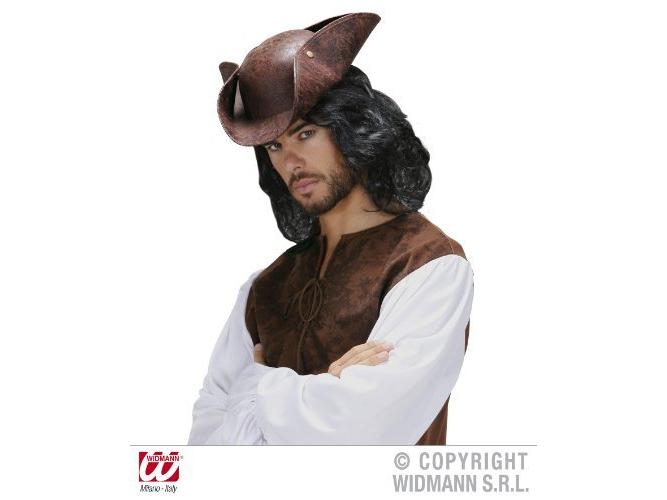 Bőrhatású kalóz kalap