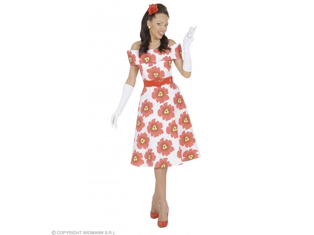 Fehér, hosszú kesztyű, 37 cm