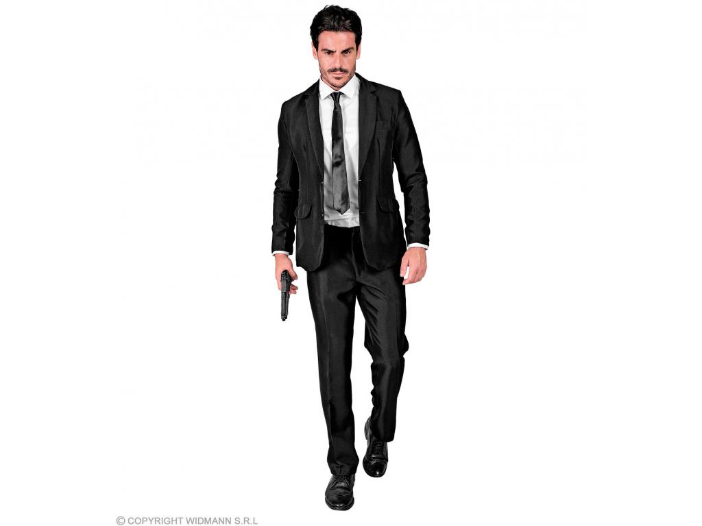 Party öltöny fekete férfi jelmez