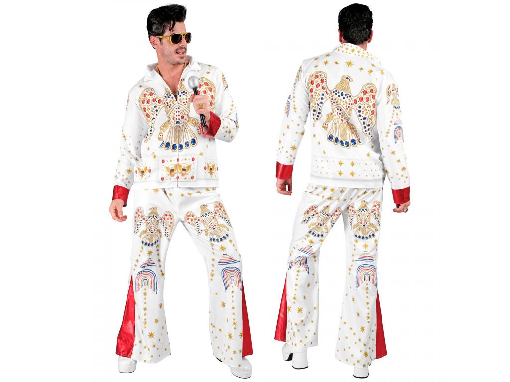 A rock\'n\'roll királya fehér férfi jelmez