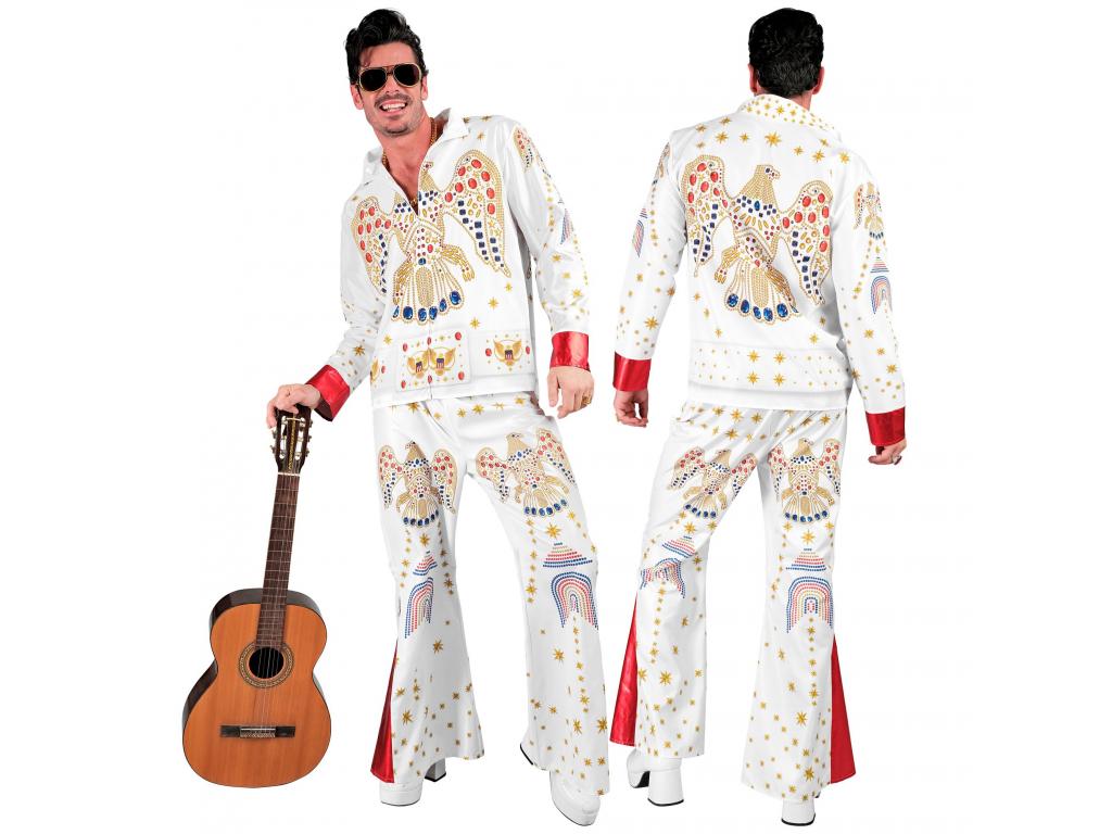 A rock\'n\'roll királya fehér férfi jelmez