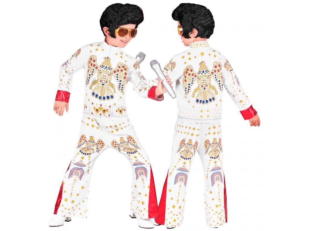 A rock\'n\'roll királya fehér fiú jelmez