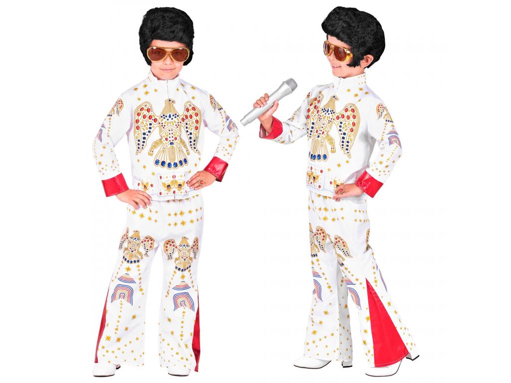 A rock\'n\'roll királya fehér fiú jelmez