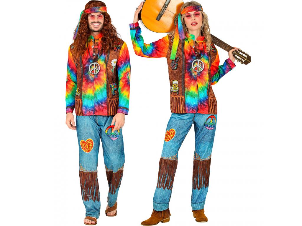 Hippie unisex felnőtt jelmez