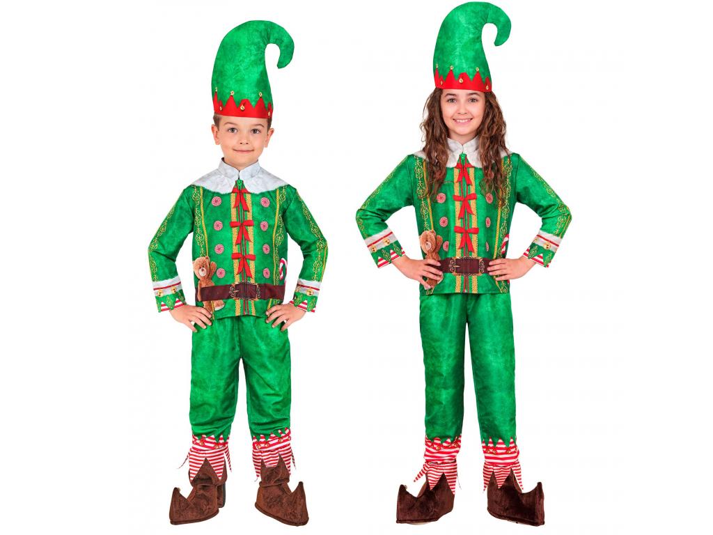 Mikulás segítő manó unisex gyermek jelmez