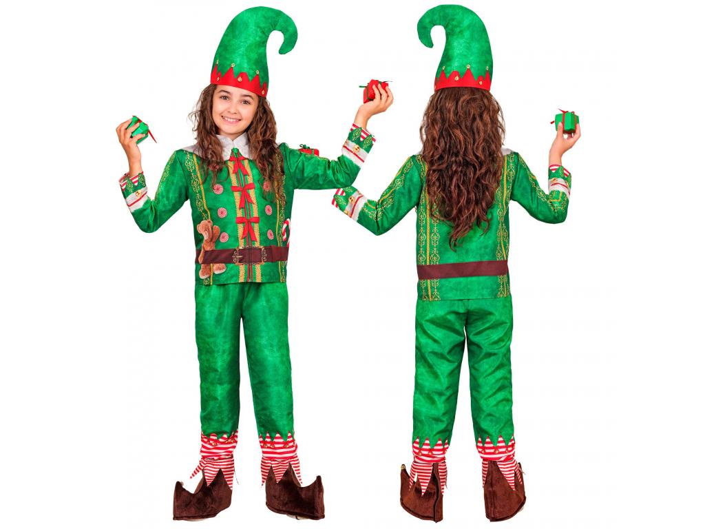 Mikulás segítő manó unisex gyermek jelmez