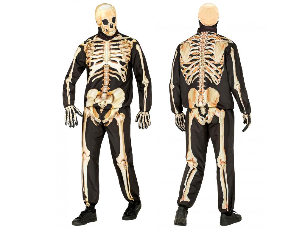 Csontváz ruha unisex felnőtt jelmez
