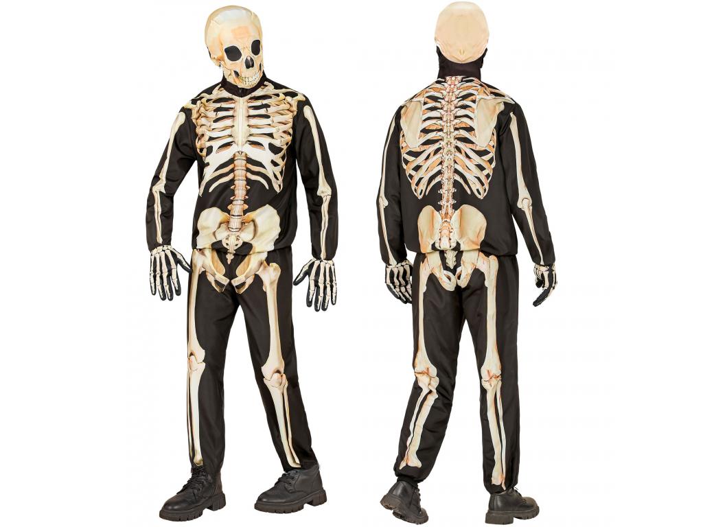 Csontváz ruha fiú jelmez