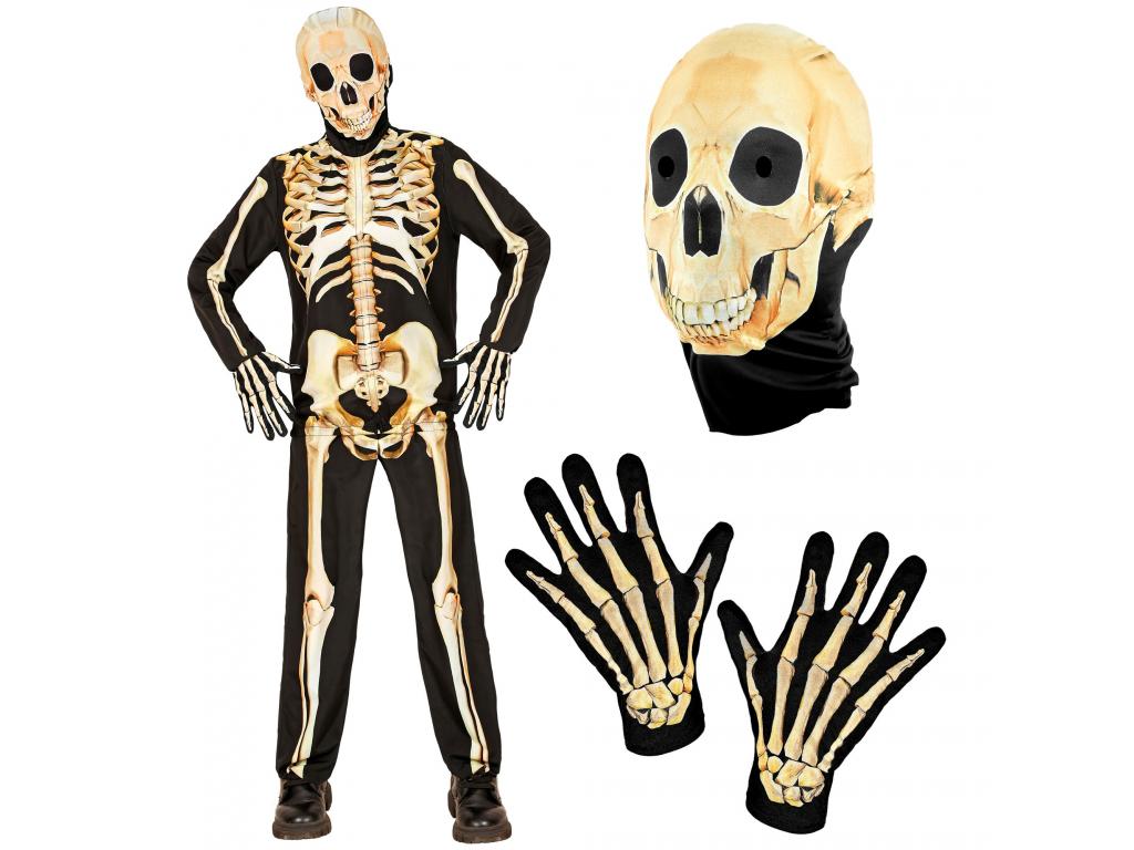 Csontváz ruha fiú jelmez