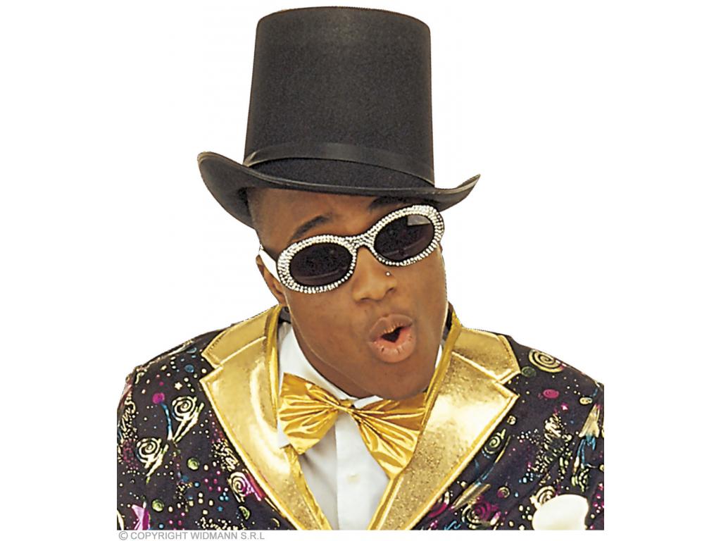 Magas cilinder, fekete