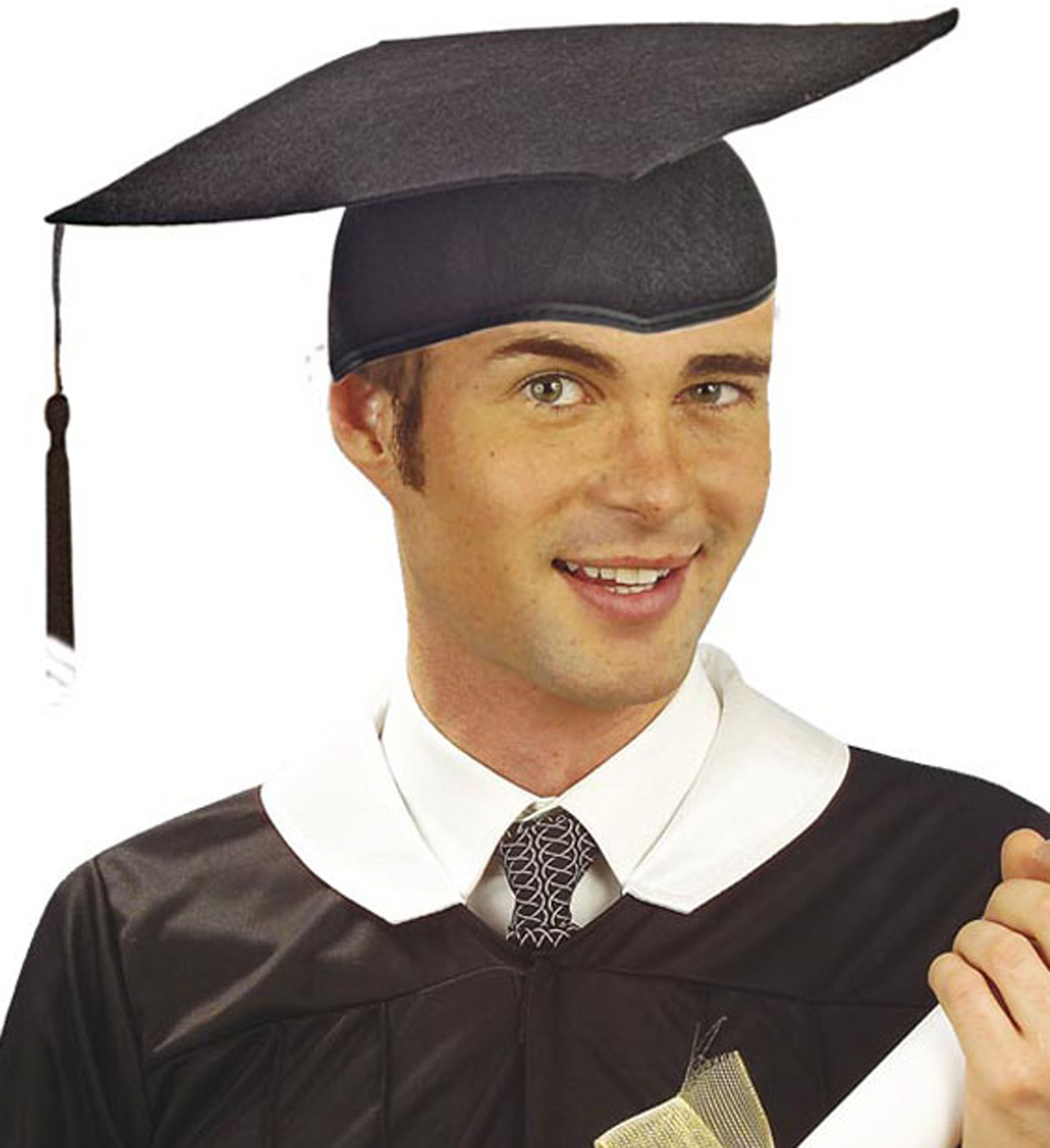 Akadémikus kalap, fekete