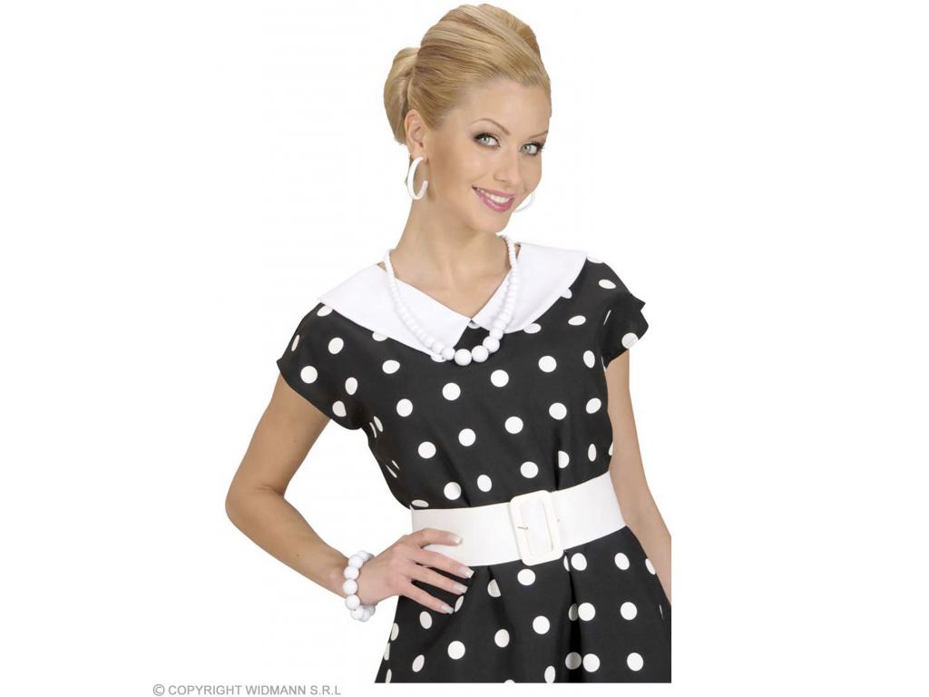 70-es évek fehér gyöngy karkötő