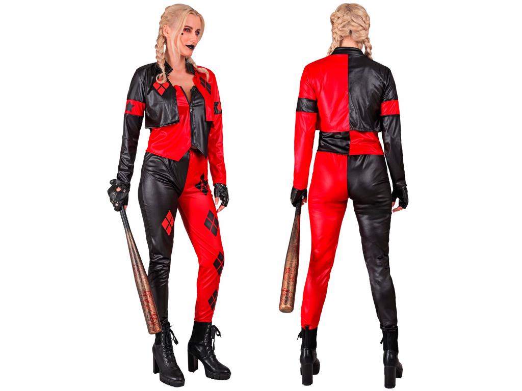 Gonosz Harlekin női jelmez