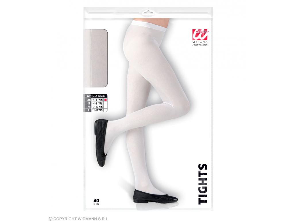 Harisnyanadrág fehér színben 40 DEN-es