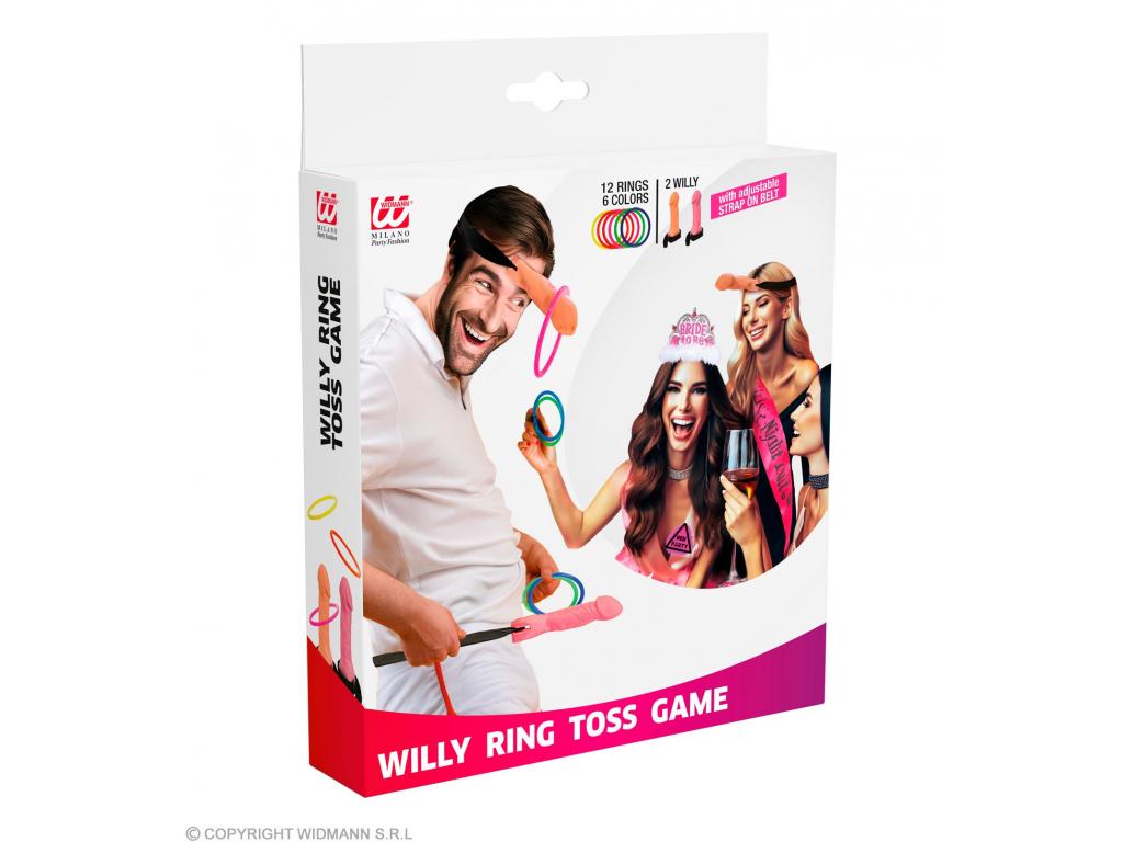 Mókás gyűrű dobó játék