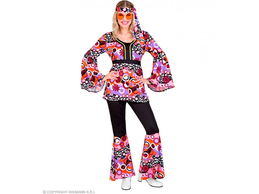 70 es évek GROOVY pink színű DISCO női jelmez
