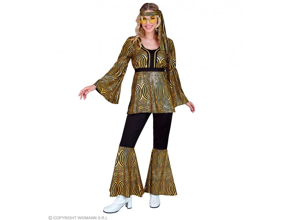 70 es évek GROOVY arany színű DISCO női jelmez