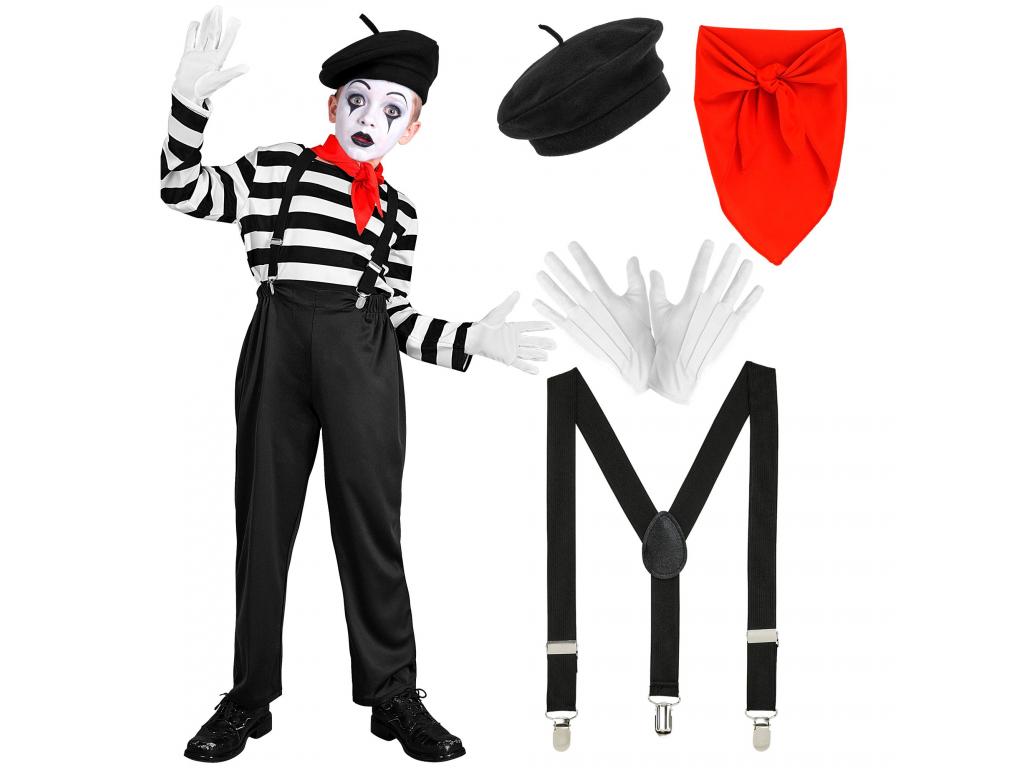 Pantomin művész fiú jelmez