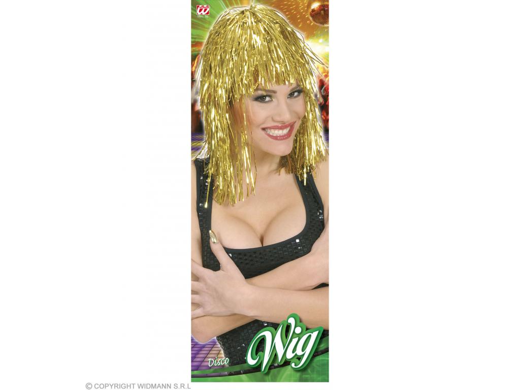 Diszkó paróka, arany színű