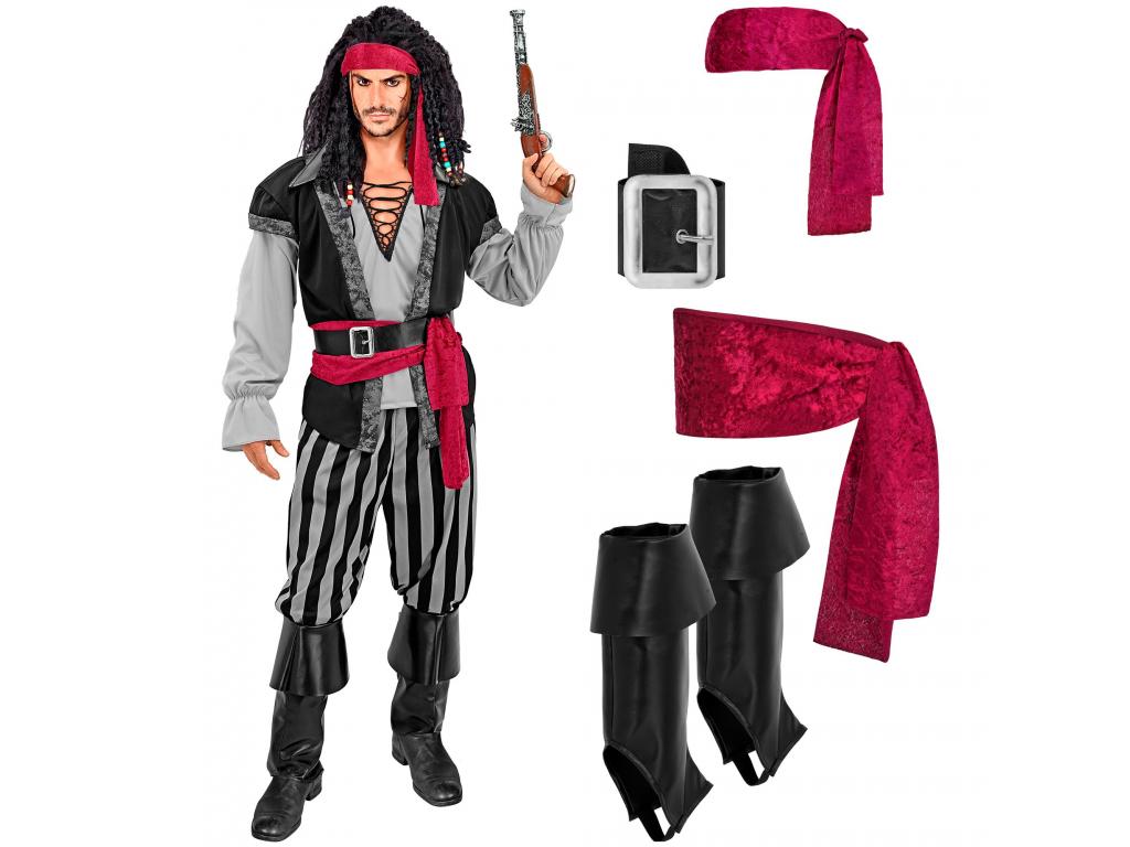 Kalóz szett férfi jelmez