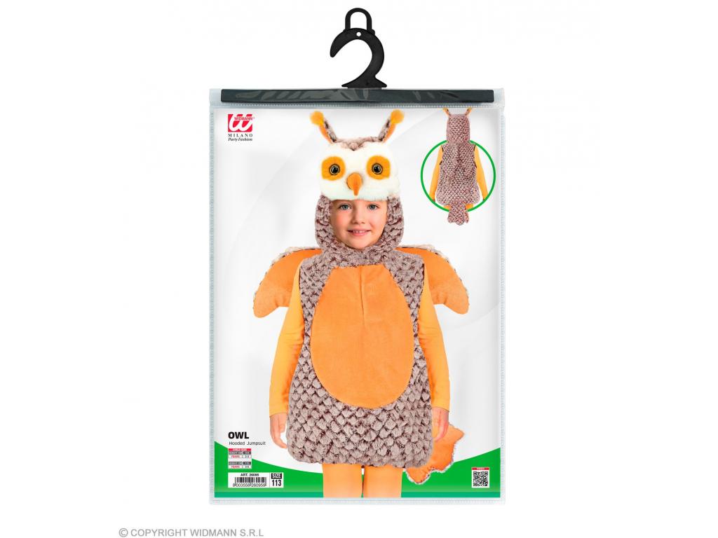 Bagoly unisex gyermek jelmez