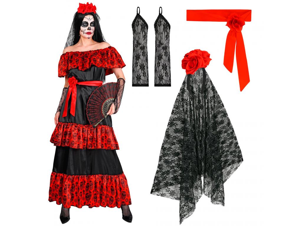 Halottak napja női jelmez