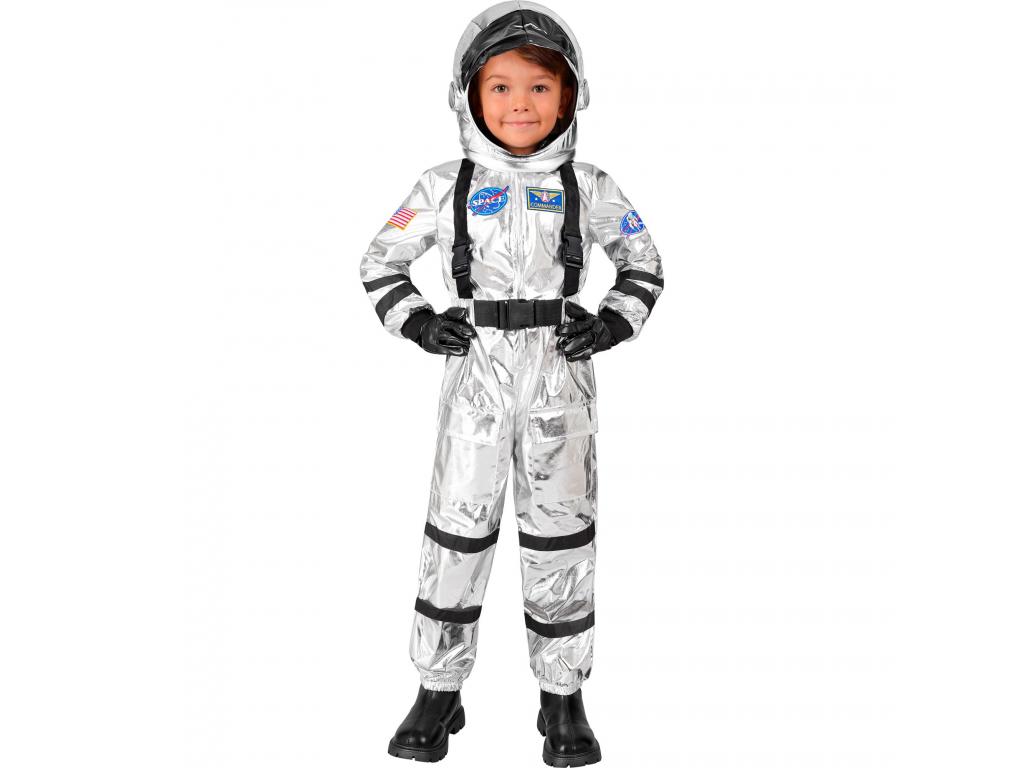 Asztronauta ezüst színű unisex gyermek jelmez
