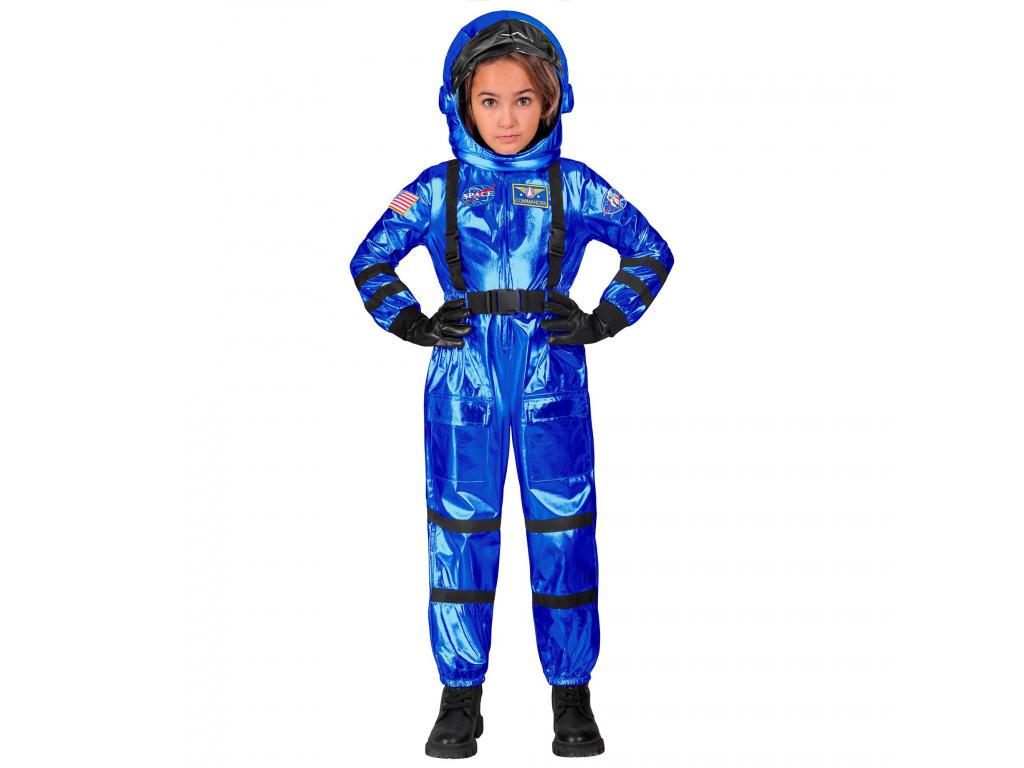 Asztronauta kék színű unisex gyermek jelmez
