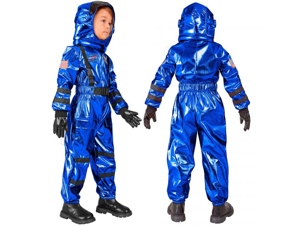 Asztronauta kék színű unisex gyermek jelmez