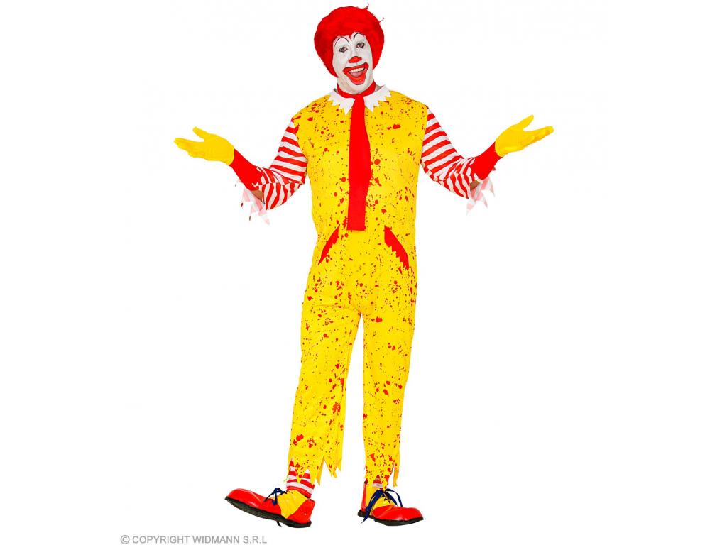 McDonald\'s bohóc ijesztő férfi jelmez