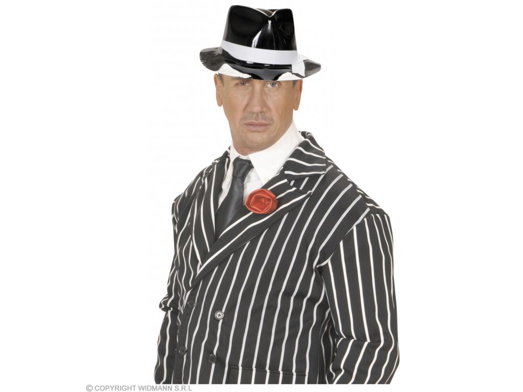 Szatén nyakkendő, fekete