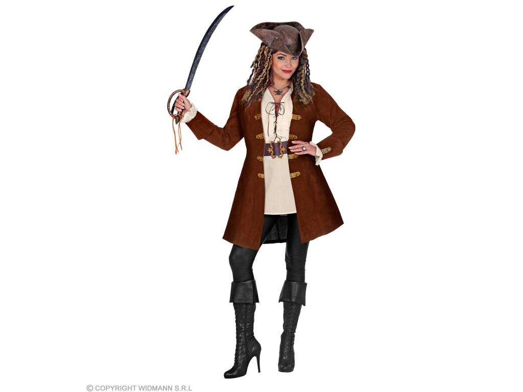 Bőr hatású kabát női jelmez