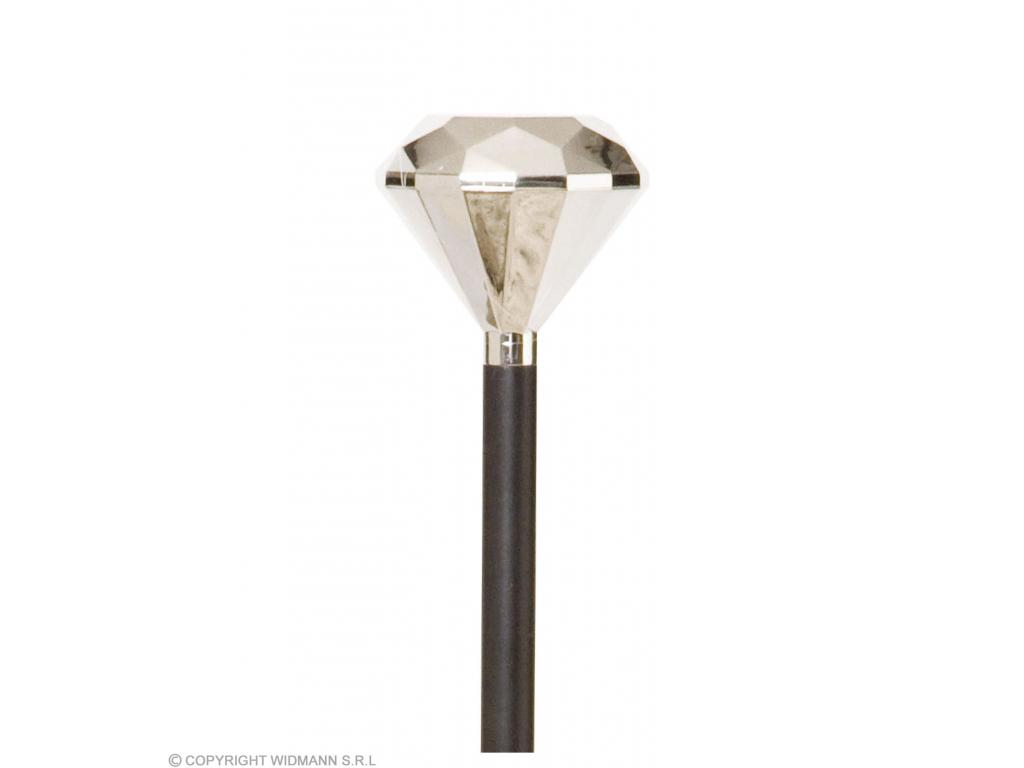 Ékkővel díszített bot