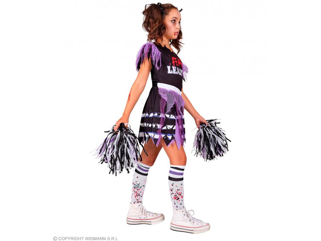 Zombie pomponlány lány jelmez