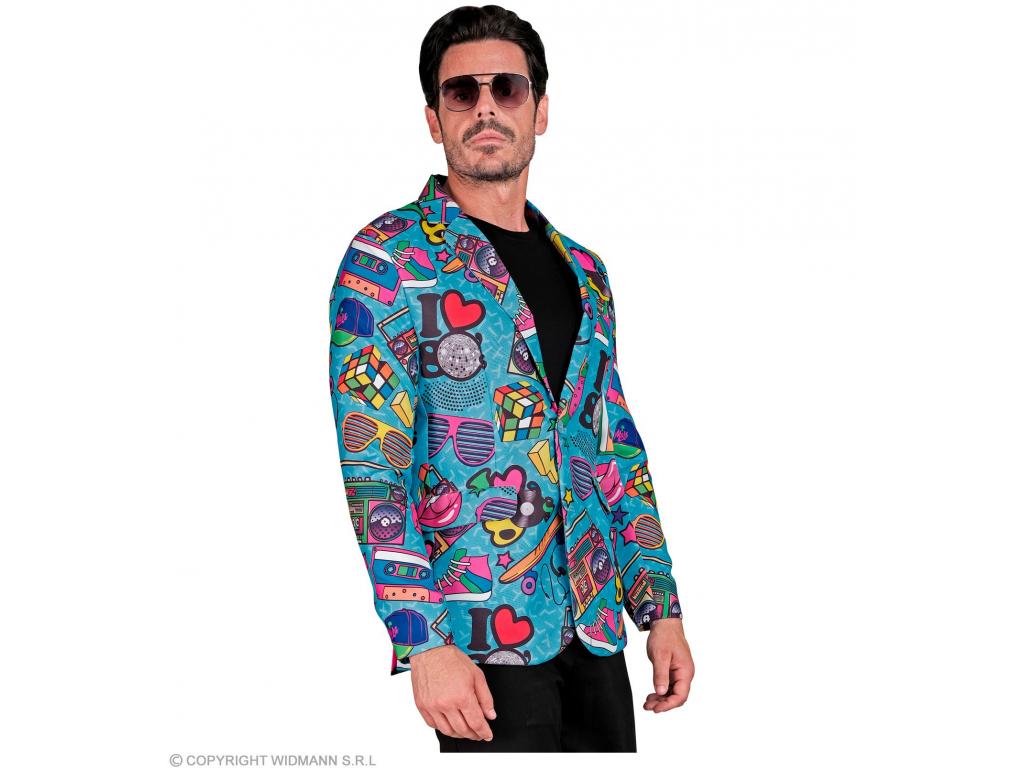 Party zakó 80 as évek mintás férfi jelmez